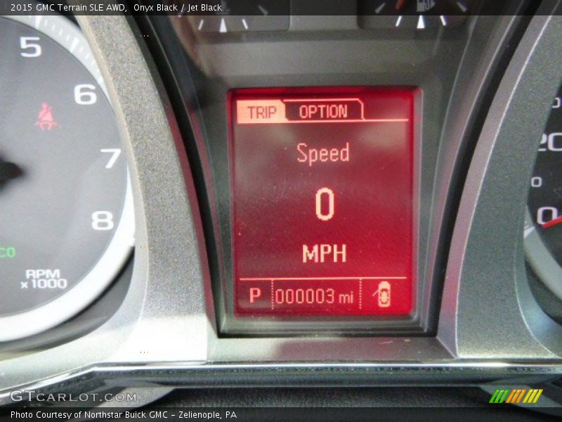 Onyx Black / Jet Black 2015 GMC Terrain SLE AWD