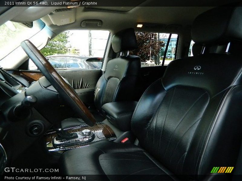 Liquid Platinum / Graphite 2011 Infiniti QX 56 4WD