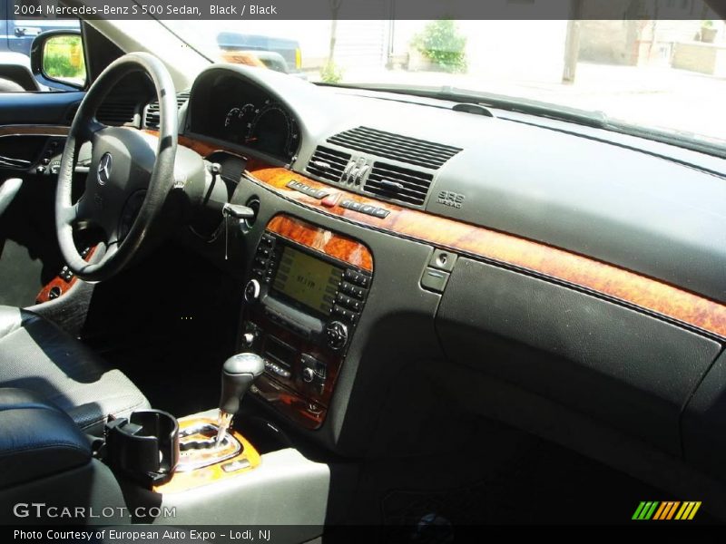 Black / Black 2004 Mercedes-Benz S 500 Sedan