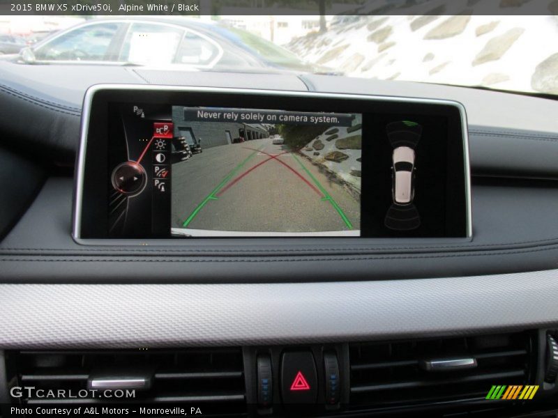 Alpine White / Black 2015 BMW X5 xDrive50i