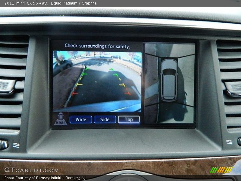 Liquid Platinum / Graphite 2011 Infiniti QX 56 4WD