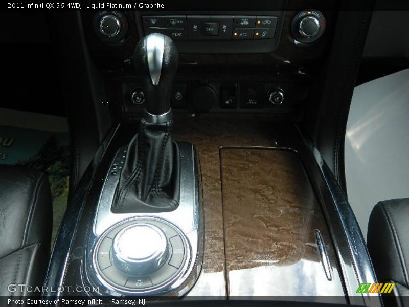 Liquid Platinum / Graphite 2011 Infiniti QX 56 4WD
