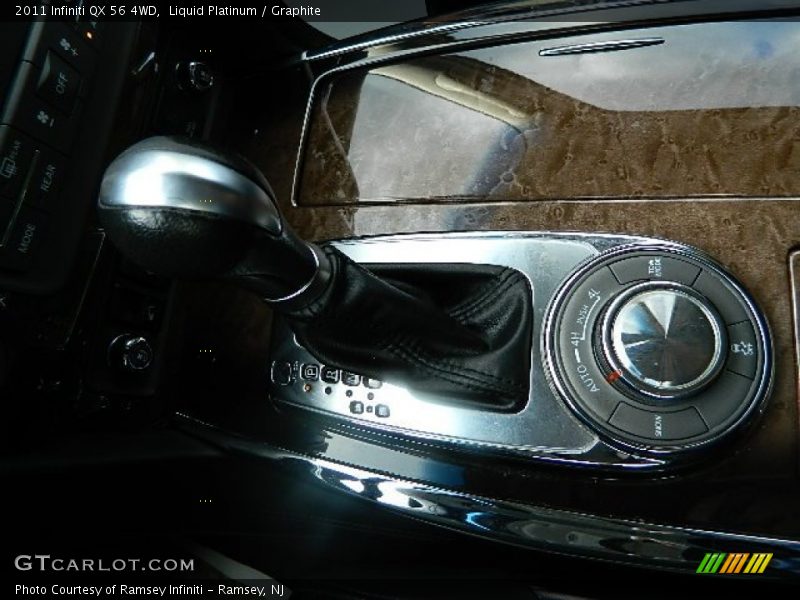 Liquid Platinum / Graphite 2011 Infiniti QX 56 4WD