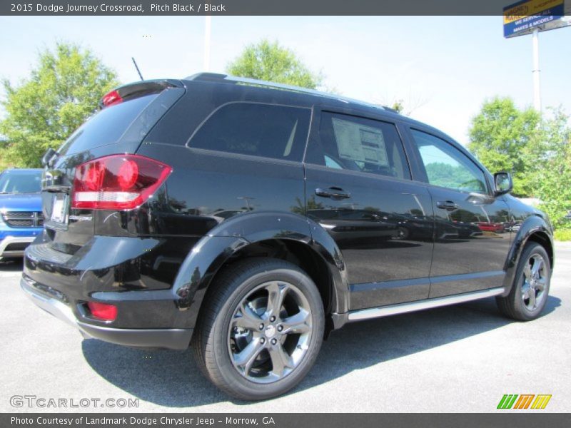 Pitch Black / Black 2015 Dodge Journey Crossroad