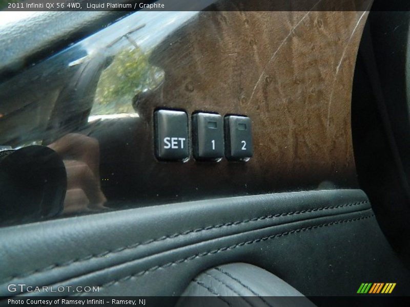 Liquid Platinum / Graphite 2011 Infiniti QX 56 4WD
