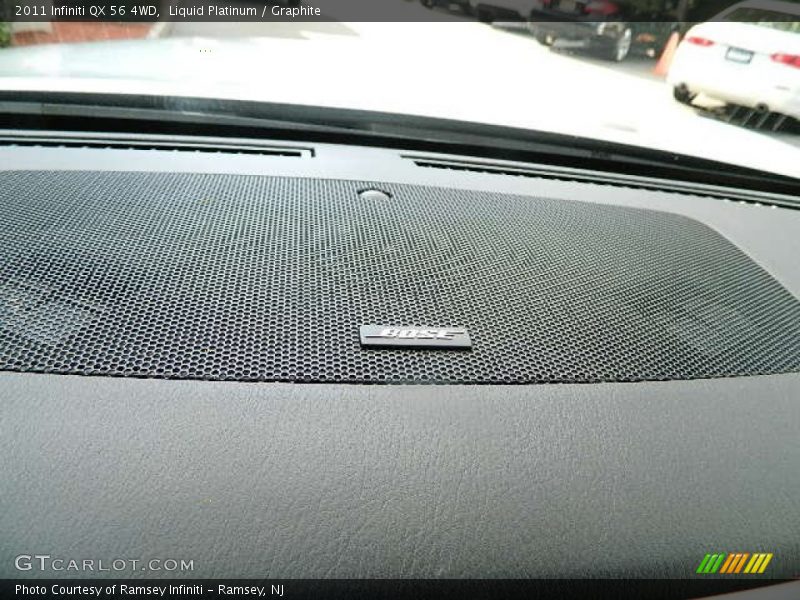Liquid Platinum / Graphite 2011 Infiniti QX 56 4WD