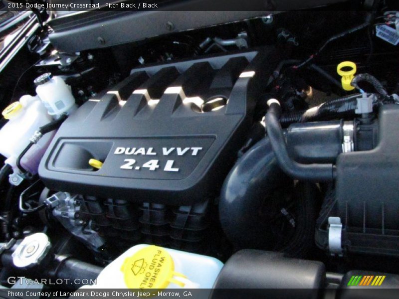 Pitch Black / Black 2015 Dodge Journey Crossroad
