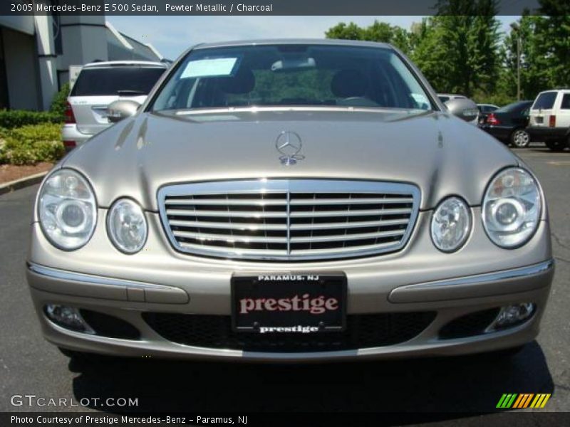 Pewter Metallic / Charcoal 2005 Mercedes-Benz E 500 Sedan