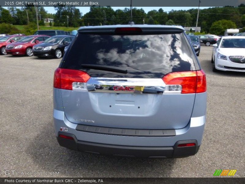 Silver Sky Metallic / Jet Black 2015 GMC Terrain SLE