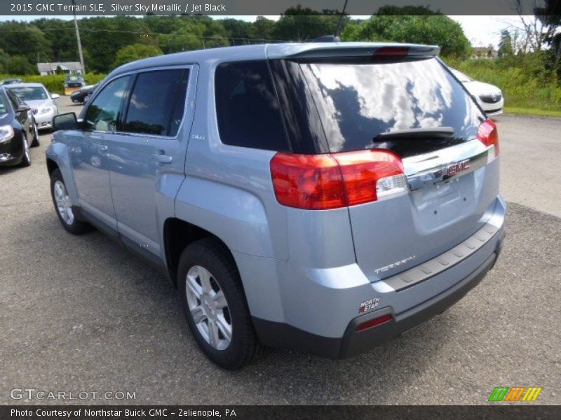 Silver Sky Metallic / Jet Black 2015 GMC Terrain SLE