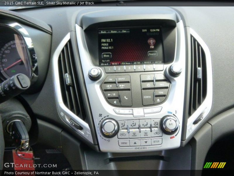 Silver Sky Metallic / Jet Black 2015 GMC Terrain SLE