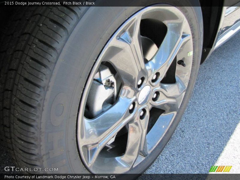Pitch Black / Black 2015 Dodge Journey Crossroad