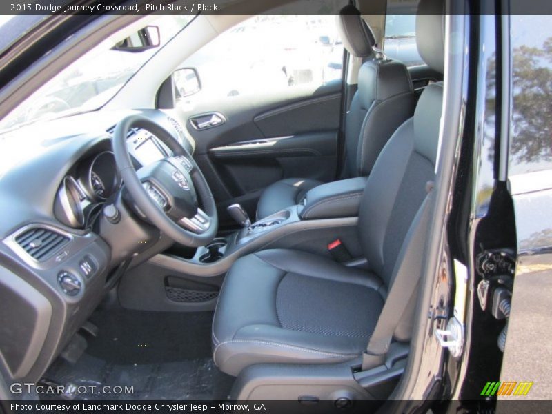 Pitch Black / Black 2015 Dodge Journey Crossroad