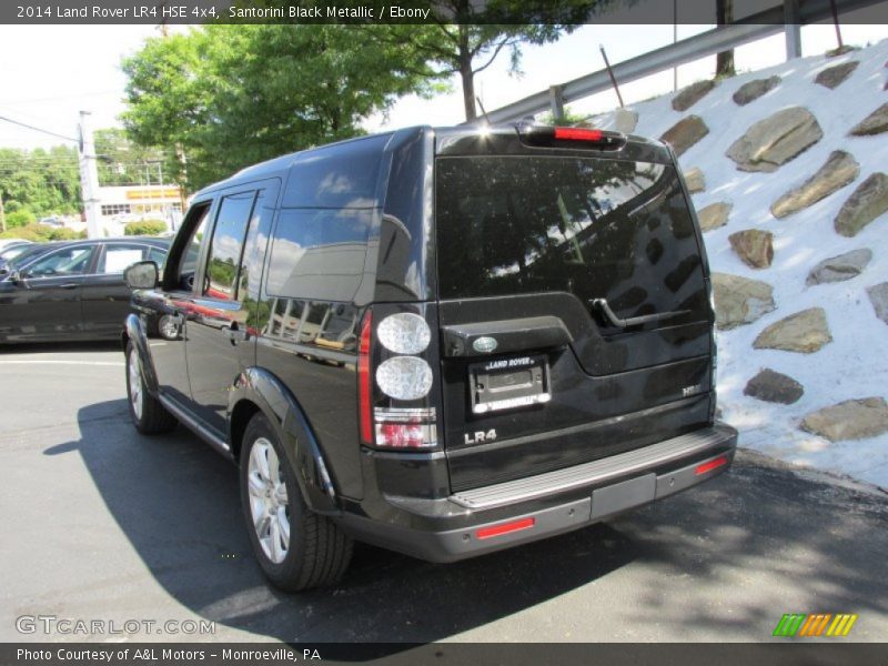 Santorini Black Metallic / Ebony 2014 Land Rover LR4 HSE 4x4