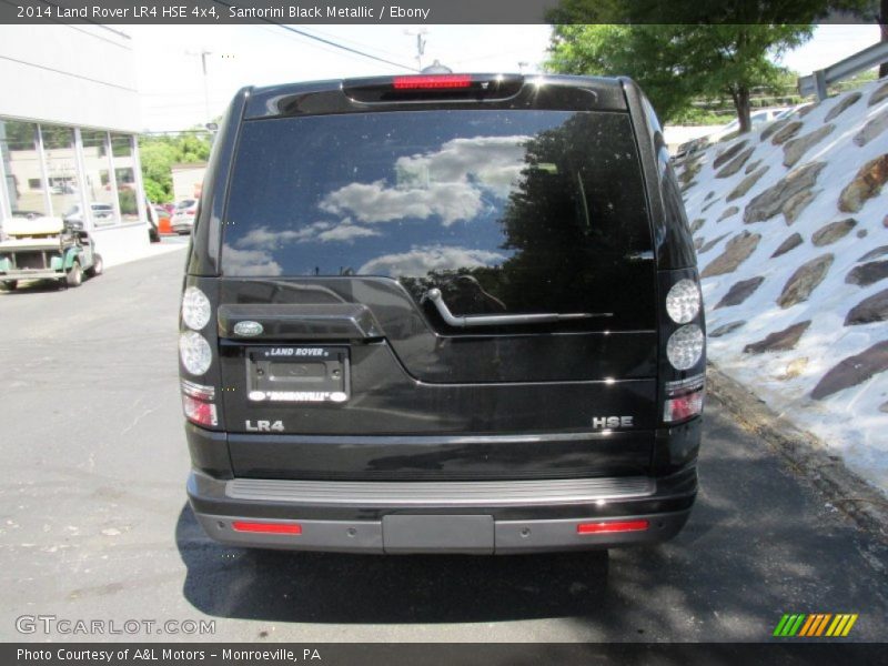 Santorini Black Metallic / Ebony 2014 Land Rover LR4 HSE 4x4