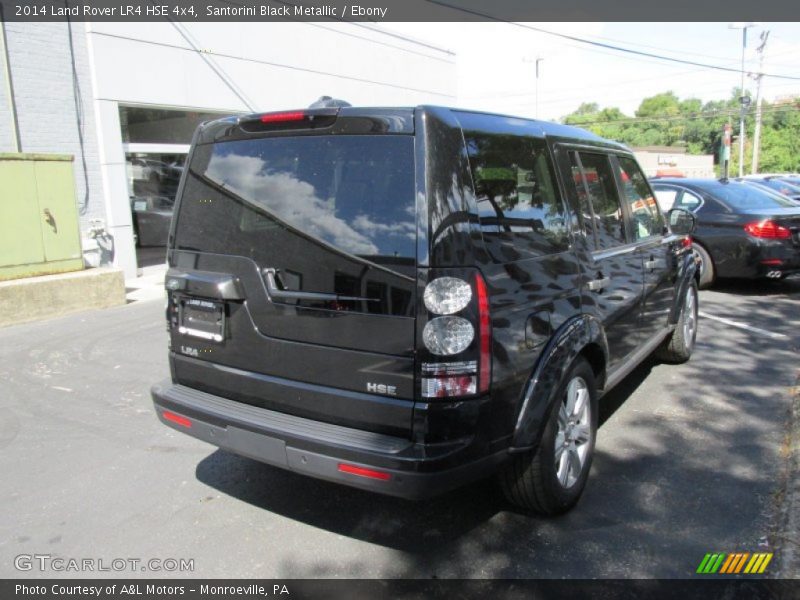 Santorini Black Metallic / Ebony 2014 Land Rover LR4 HSE 4x4