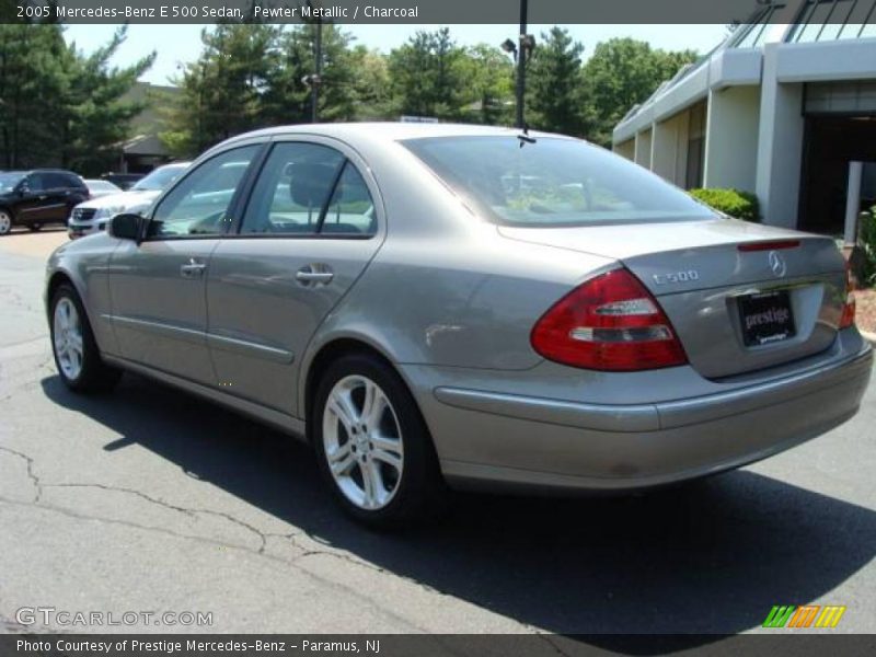 Pewter Metallic / Charcoal 2005 Mercedes-Benz E 500 Sedan