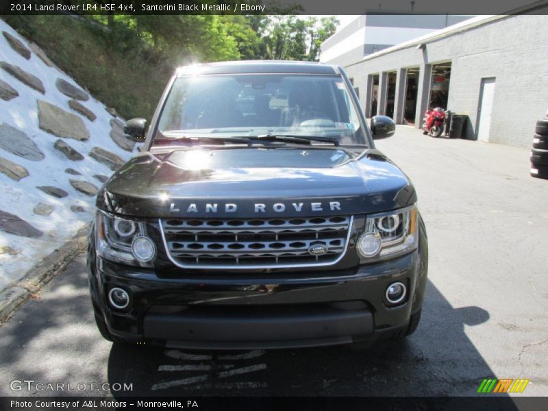 Santorini Black Metallic / Ebony 2014 Land Rover LR4 HSE 4x4