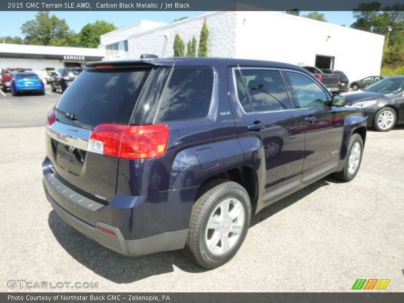 Carbon Black Metallic / Jet Black 2015 GMC Terrain SLE AWD