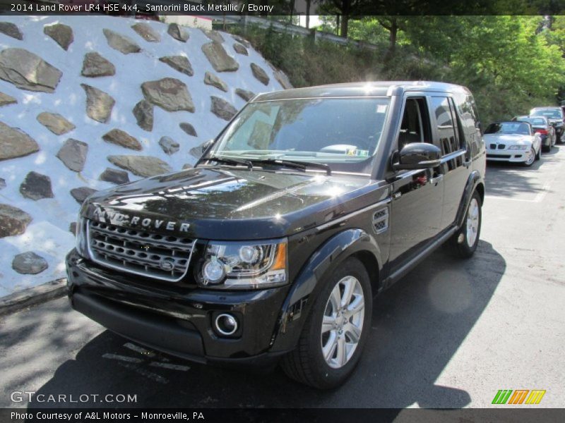 Santorini Black Metallic / Ebony 2014 Land Rover LR4 HSE 4x4