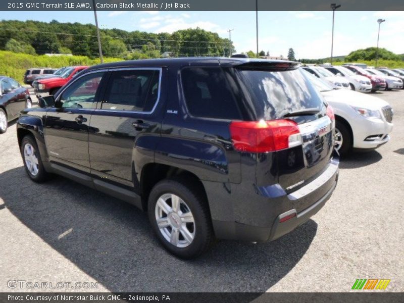 Carbon Black Metallic / Jet Black 2015 GMC Terrain SLE AWD