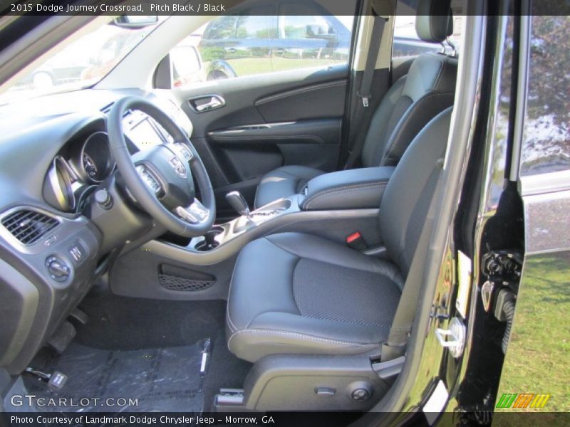 Pitch Black / Black 2015 Dodge Journey Crossroad