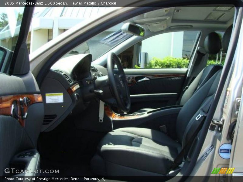 Pewter Metallic / Charcoal 2005 Mercedes-Benz E 500 Sedan