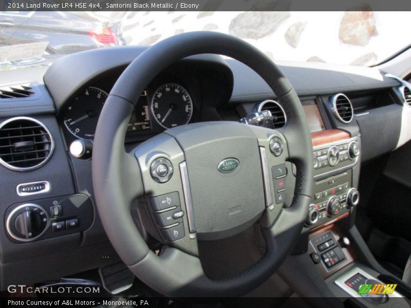 Santorini Black Metallic / Ebony 2014 Land Rover LR4 HSE 4x4
