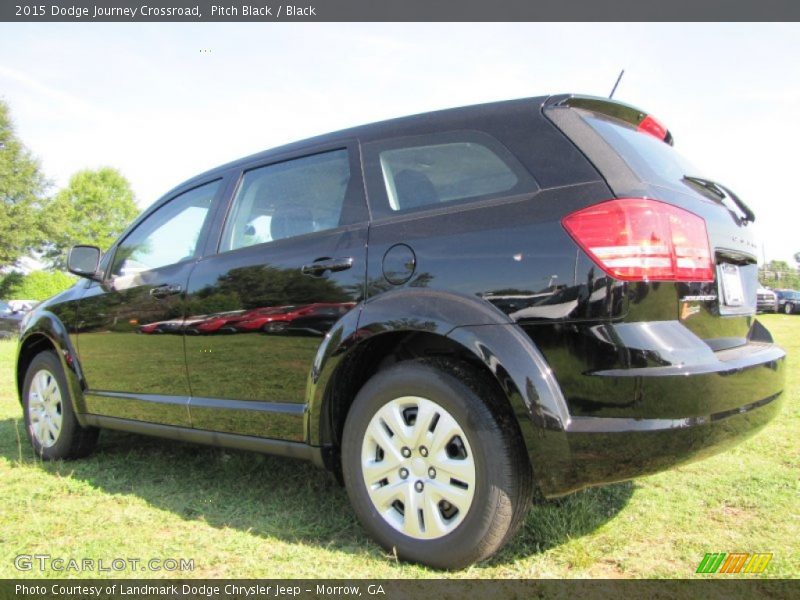 Pitch Black / Black 2015 Dodge Journey Crossroad