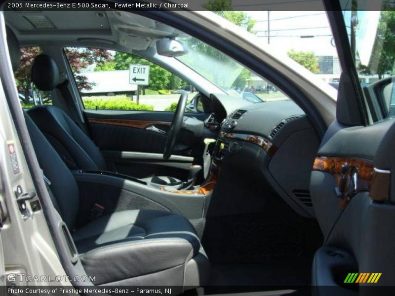 Pewter Metallic / Charcoal 2005 Mercedes-Benz E 500 Sedan