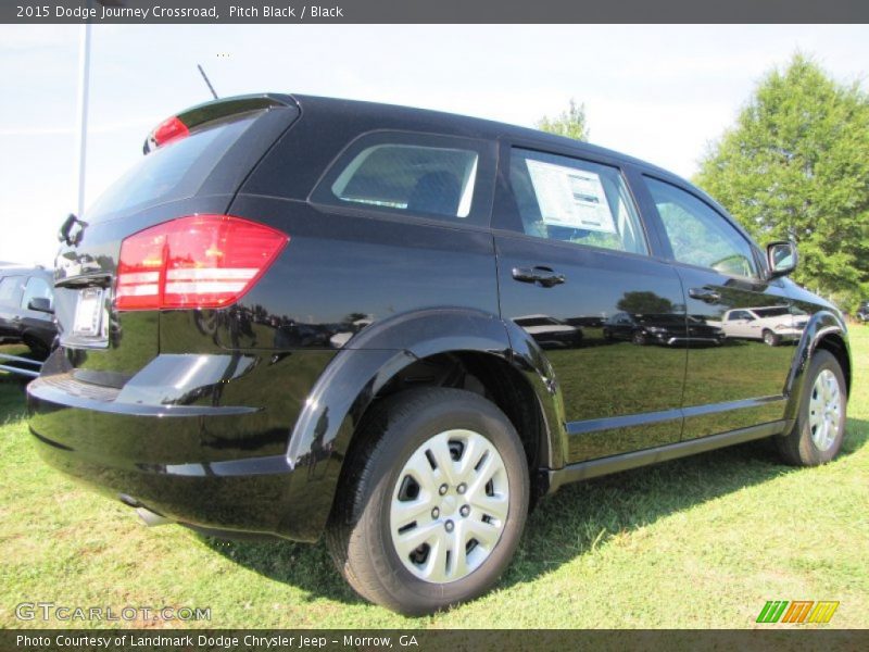 Pitch Black / Black 2015 Dodge Journey Crossroad