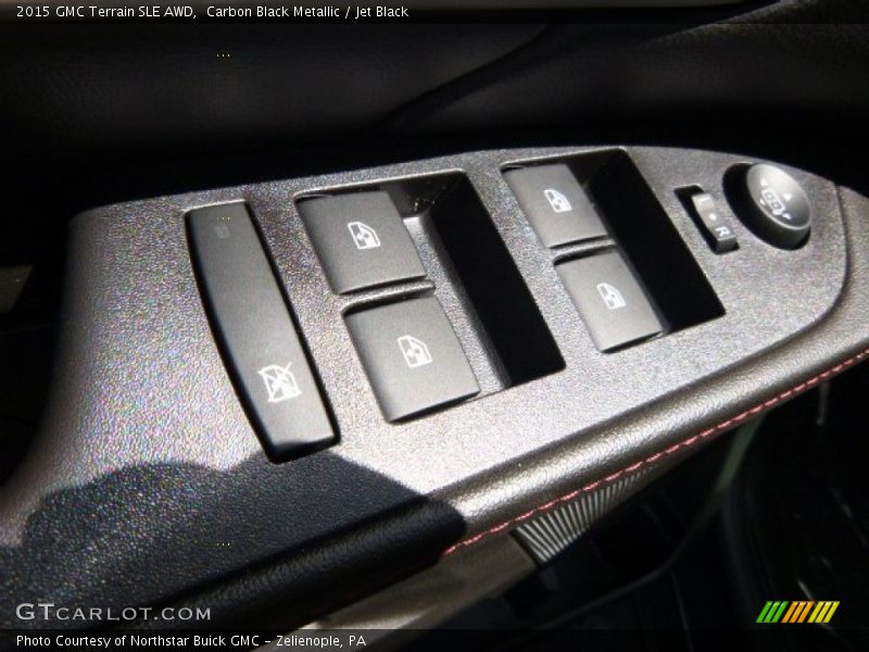 Carbon Black Metallic / Jet Black 2015 GMC Terrain SLE AWD