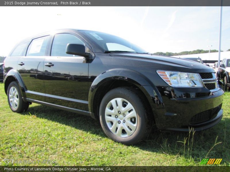 Pitch Black / Black 2015 Dodge Journey Crossroad