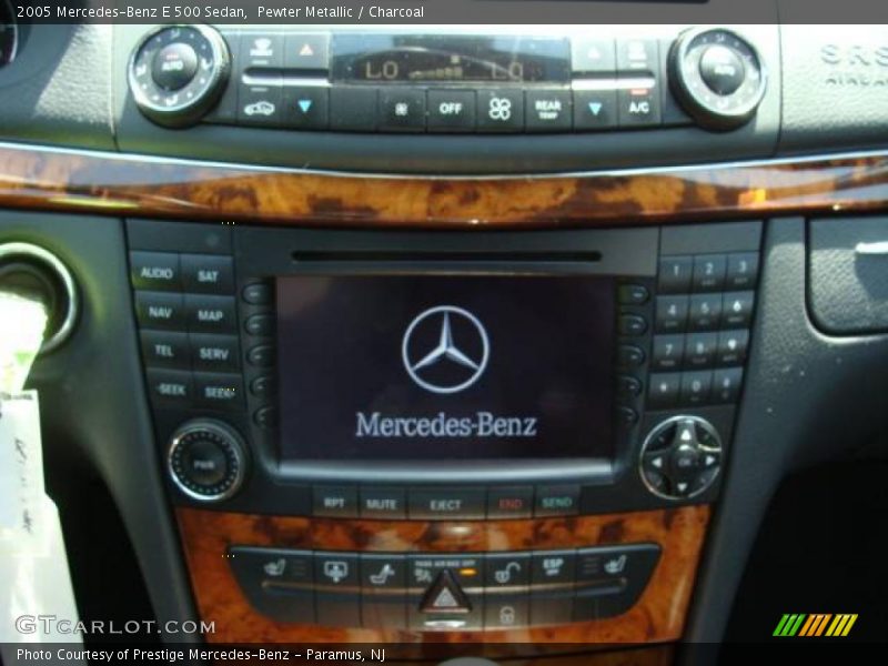 Pewter Metallic / Charcoal 2005 Mercedes-Benz E 500 Sedan