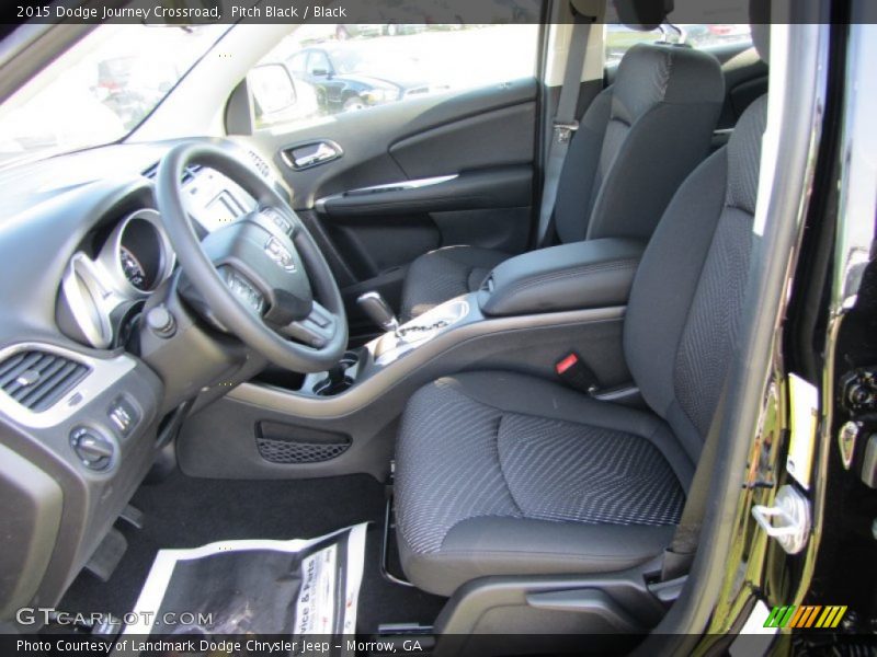 Pitch Black / Black 2015 Dodge Journey Crossroad