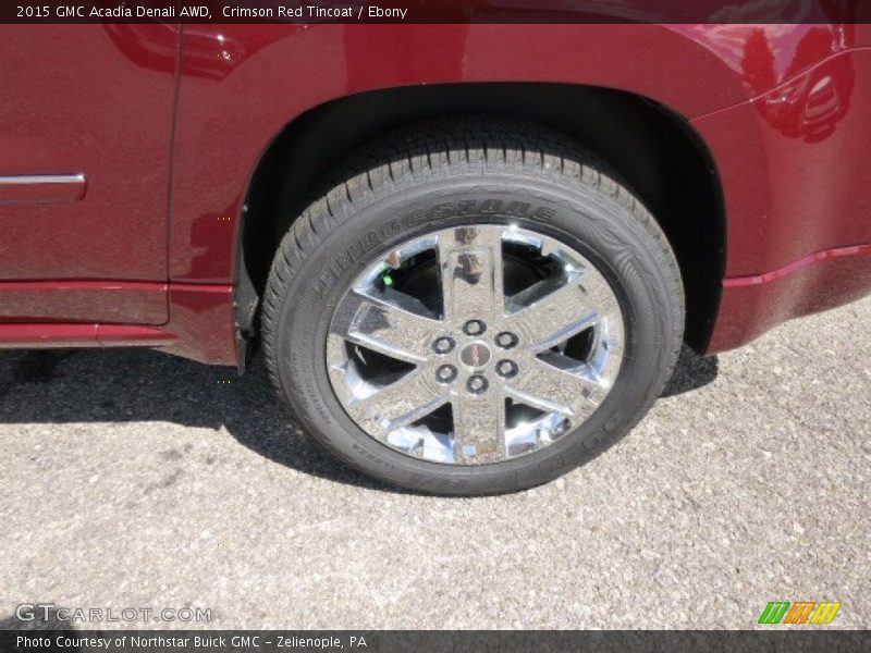 Crimson Red Tincoat / Ebony 2015 GMC Acadia Denali AWD