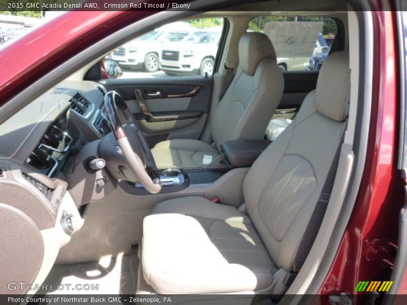 Crimson Red Tincoat / Ebony 2015 GMC Acadia Denali AWD