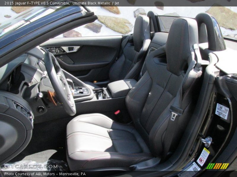 Front Seat of 2015 F-TYPE V8 S Convertible