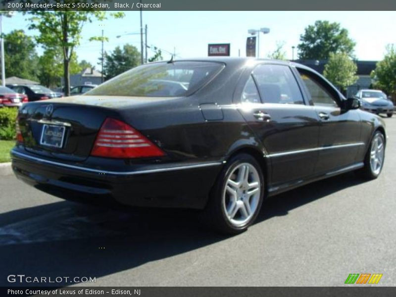 Black / Charcoal 2006 Mercedes-Benz S 500 Sedan