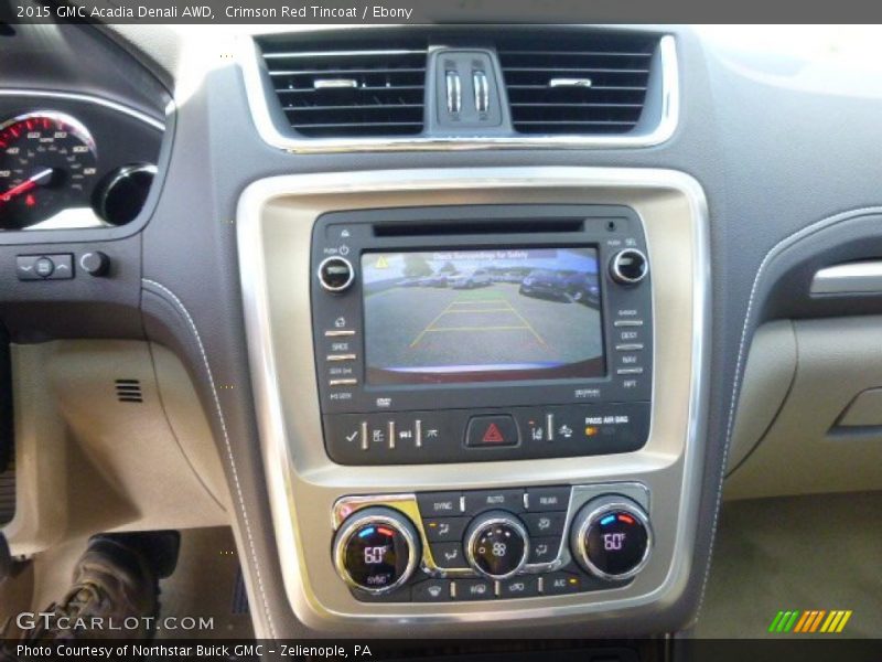 Crimson Red Tincoat / Ebony 2015 GMC Acadia Denali AWD
