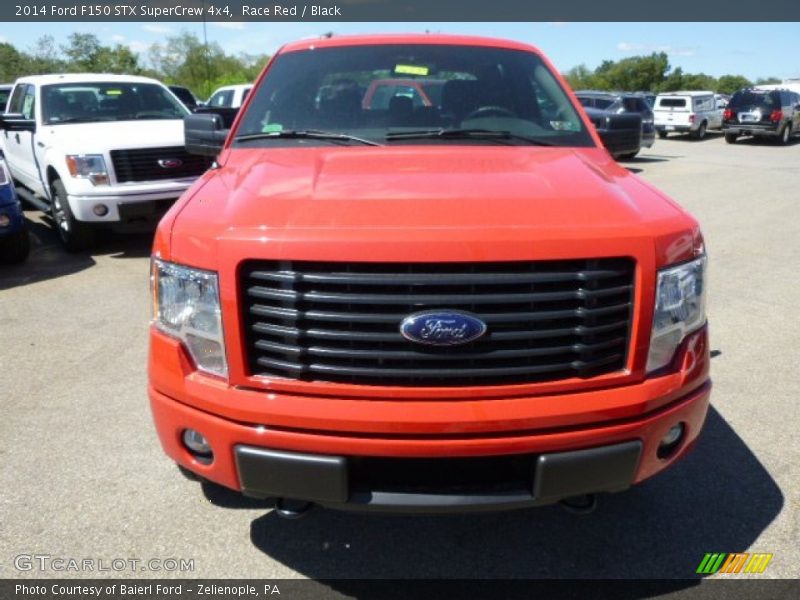 Race Red / Black 2014 Ford F150 STX SuperCrew 4x4