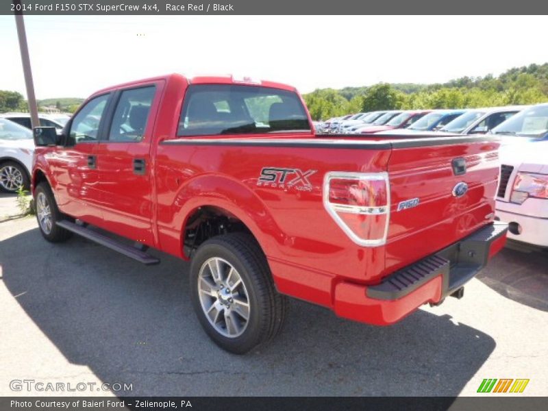 Race Red / Black 2014 Ford F150 STX SuperCrew 4x4