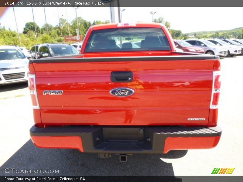 Race Red / Black 2014 Ford F150 STX SuperCrew 4x4