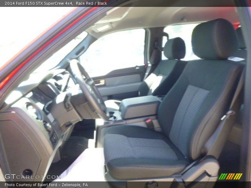 Race Red / Black 2014 Ford F150 STX SuperCrew 4x4