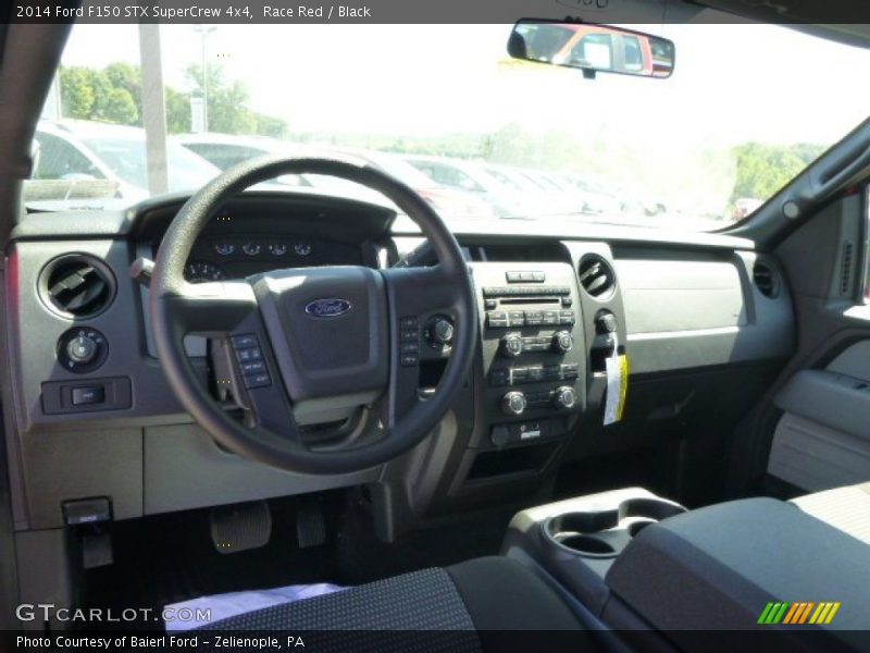Race Red / Black 2014 Ford F150 STX SuperCrew 4x4