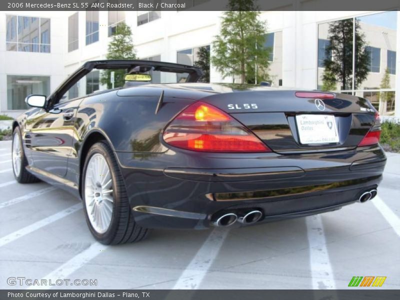 Black / Charcoal 2006 Mercedes-Benz SL 55 AMG Roadster