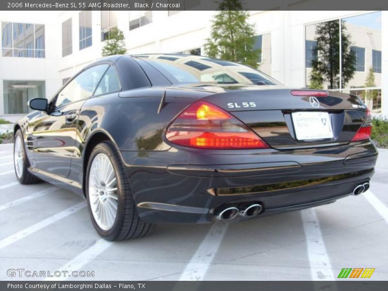 Black / Charcoal 2006 Mercedes-Benz SL 55 AMG Roadster