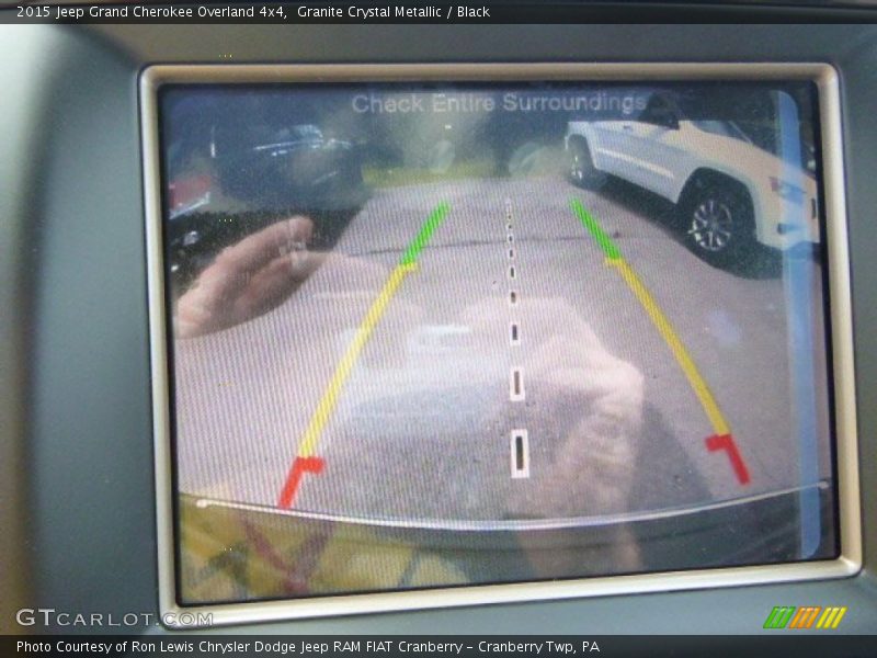 Granite Crystal Metallic / Black 2015 Jeep Grand Cherokee Overland 4x4