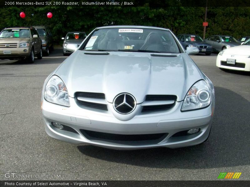 Iridium Silver Metallic / Black 2006 Mercedes-Benz SLK 280 Roadster