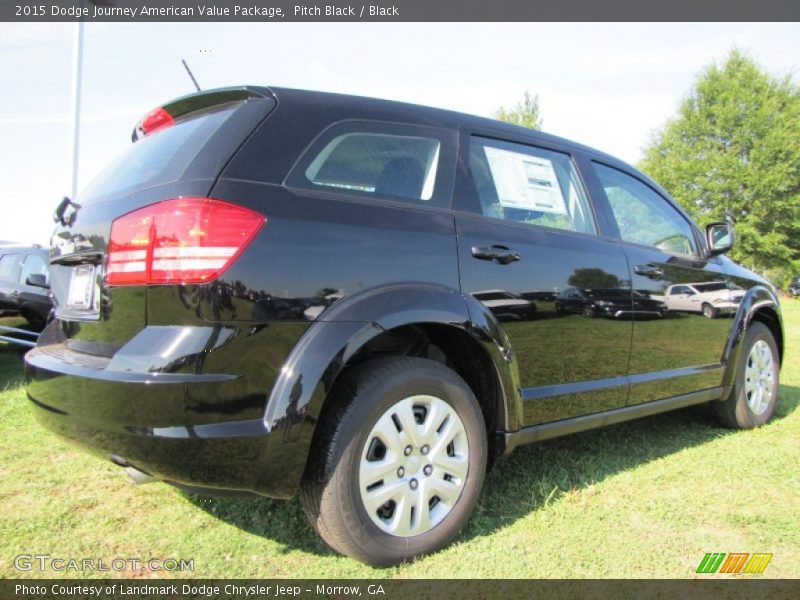 Pitch Black / Black 2015 Dodge Journey American Value Package